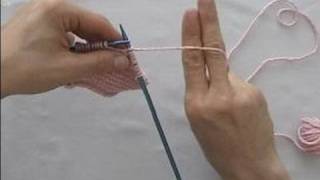 Basic Knitting Tips amp Techniques  How to Hold Knitting Yarn [upl. by Aicirtal]