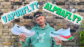 Alphafly vs Vaporfly  Final MARATHON session WHICH super shoe will I RACE IN [upl. by Georgina]