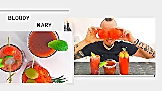 How To Make Bloody Mary Cocktail At Home  Red Snapper  Michelada  Cocktail Recipes [upl. by Aziul]