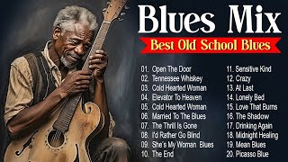 BLUES MIX Lyric Album  Top Slow Blues Music Playlist  Best Whiskey Blues Songs of All Time [upl. by Aoh]