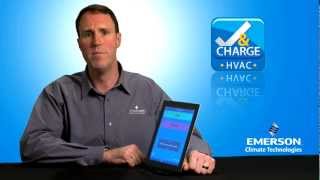 HVAC Check amp Charge™ Mobile App Demonstration [upl. by Anirpas249]