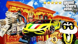 FRANKLIN TOUCH ANYTHING BECOME GOLD  EVERYTHING IS FREE IN GTA 5 [upl. by Otcefrep]