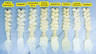 The ultimate buttercream comparison I tested 8 kinds [upl. by Ferrand276]