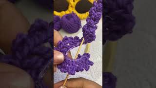 Lavandaaa en crochet 😍💐 hechoamano crochet hechoconamor flores asmr [upl. by Secnarf27]