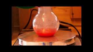 Experiment Nr 44 Sythesis of phenolphthaleinMaking phenolphthalein [upl. by Towny]