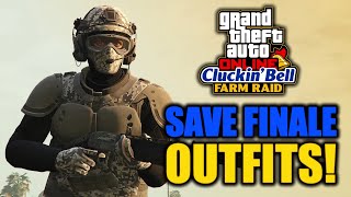 GTA Online How to Save Cluckin Bell Farm Raid Finale Outfits [upl. by Nosiddam]