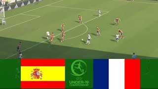 LIVE🔴 SPAIN vs FRANCE  FINAL  U19 EURO 2024 [upl. by Friday]