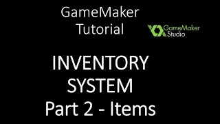 GameMaker 2 Inventory System  Easy and flexible  Part 2 [upl. by Leidag]