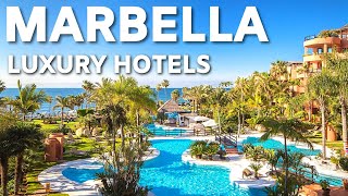 TOP 5 BEST LUXURY HOTELS MARBELLA [upl. by Ayhtnic324]