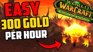 EASY 300 Gold Per Hour TBC Goldfarm  Farm Gold While Leveling in TBC Classic [upl. by Maxine550]