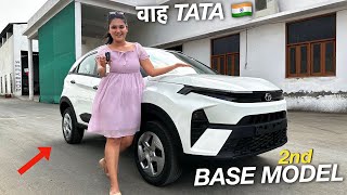 TATA NEXON 2023 PURE  सबसे बढ़िया VARIANT  809 LAKH 🤍 [upl. by Drarehs]