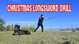 A Christmas Longsword Drill [upl. by Notyep]