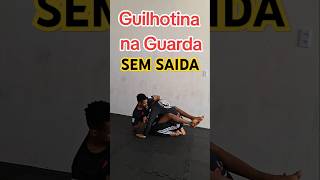 Estrangulamento Guilhotina na Guarda Finalização Nogi para JiuJitsu e MMA combatsports bjj mma [upl. by Varien675]