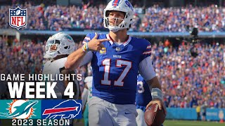 Miami Dolphins vs Buffalo Bills Game Highlights  NFL 2023 Week 4 [upl. by Immat412]