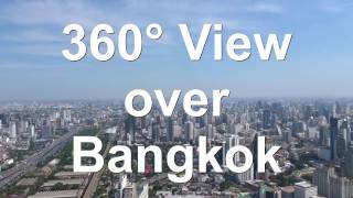 360° View over Bangkok Thailand [upl. by Lorrin]