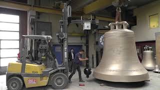 35000lbs Mount Tabor Bell [upl. by Sinnelg]