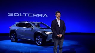 The AllNew SUBARU SOLTERRA World Premiere  Product Outline Video [upl. by Clementis625]