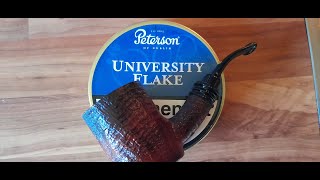 Pfeifentabak Peterson s University Flake [upl. by Ayotan]