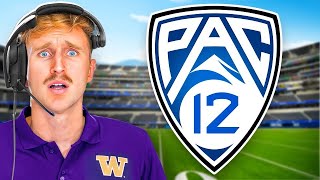 I Rebuilt an NFL Team Using Only PAC12 Players [upl. by Filberto]