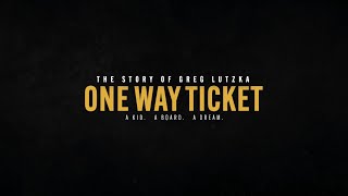 ONE WAY TICKET  The Story of Greg Lutzka  TRAILER [upl. by Shank755]