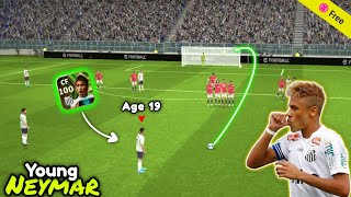 Epic Neymar is Crazy Good • DeepLying Forward  First Impressions  eFootball Mobile [upl. by Einahc]