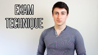 Exam technique  Runup to exams [upl. by Olatha]