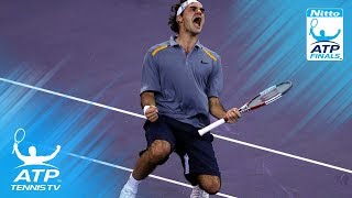 Federer v Blake ATP Finals 2006 Final Highlights [upl. by Jair777]