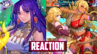 FEH DESERT DESSERTS Nabatas Shield Trailer Reaction amp First Impression FEHeroes [upl. by Atiuqahs]