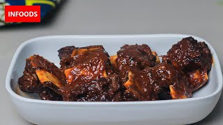 TENDER Short Beef Ribs Recipe  How To Make Ribs  Stove Top Ribs  Infoods [upl. by Hal261]