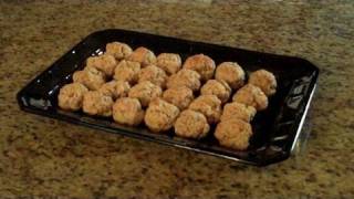 Sausage amp Cheese Balls  Lynns Recipes [upl. by Kimberly]