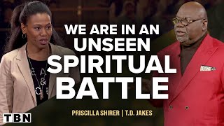 Priscilla Shirer and TD Jakes Stand Firm in the Face of the Enemy  Sermon  TBN [upl. by Aicekat898]