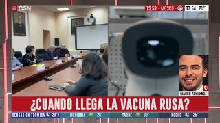 C5N EN RUSIA  Operativo SPUTNIK V C5N en vivo desde Moscú con la delegación argentina [upl. by Carson]