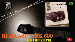 Headlamp trek 500  Baixo custo [upl. by Nolyk912]