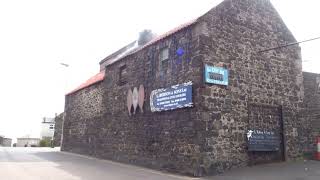 The famous L Robson amp Sons fish smokers premises kippers etc in Craster Northumberland England UK [upl. by Janelle]