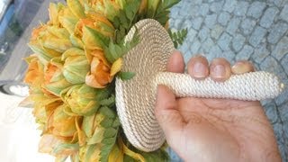 DIY Acabado de ramo de novia fino [upl. by Anitsud]