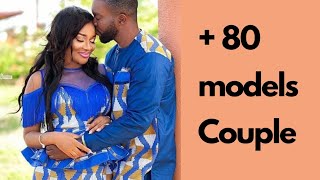 IDÉES MODELS AFRICAINS POUR COUPLES VÊTEMENTS DE CEREMONIE EN TISSU WAX POUR MONSIEUR MADAME 80 [upl. by Saum]