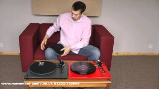 Rega RP3 Performance amp RP6 review and comparison by Movement Audio Poole amp Salisbury [upl. by Alaet336]