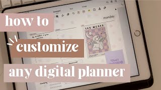 ✨ How to EDIT Digital Planners on iPad  PDFelement digital planner ipad planning plan with me [upl. by Terb]