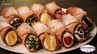 Recette de Cannoli Siciliens [upl. by Zarihs]