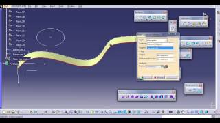 EXTREMUM ETREMUM POLAR POINTS LINE POLYLINE AXIS CATIA V5 [upl. by Trudnak]