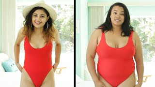 Women Try The Ultimate SizeInclusive Swimsuit [upl. by Sawyere235]