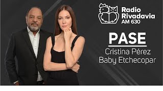 Volvé a escucha el pase entre los conductores de Baby en el Medio y Cristina Sin Vueltas [upl. by Kcirevam742]