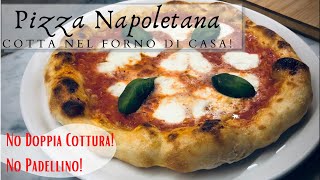 Pizza napoletana fatta in casa 🍕  senza impastare [upl. by Ymmij]