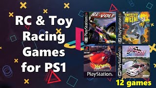 TOP 12 RC amp Toy Racing Games for Playstation 1 [upl. by Karab53]