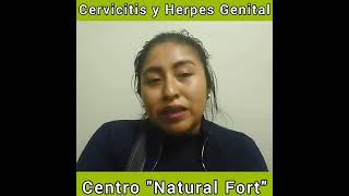 CERVICITIS Y HERPES GENITAL  TRATAMIENTO CON MEDICINA NATURAL [upl. by Harragan986]