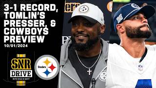 Updates from Tomlins Presser Looking Ahead to SNF vs Cowboys  SNR Drive  Pittsburgh Steelers [upl. by Moria]