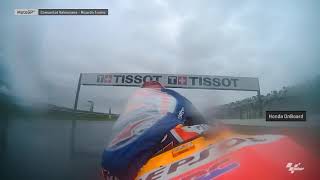 Honda OnBoard 2018 Gran Premio Motul de la Comunitat Valenciana [upl. by Lebaron]