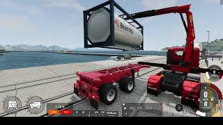 How PROS load cargo containers  BeamNGdrive [upl. by Diannne]
