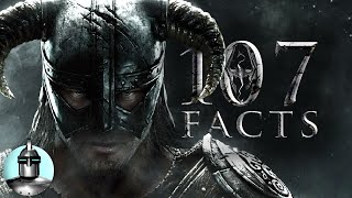 107 Skyrim Facts YOU Should KNOW  The Leaderboard [upl. by Atekram]