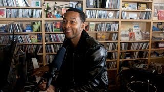 John Legend NPR Music Tiny Desk Concert [upl. by Senskell]